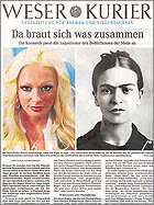 Weser-Kurier - Artikel Mittwoch 8.12.2010 - Kosmetik